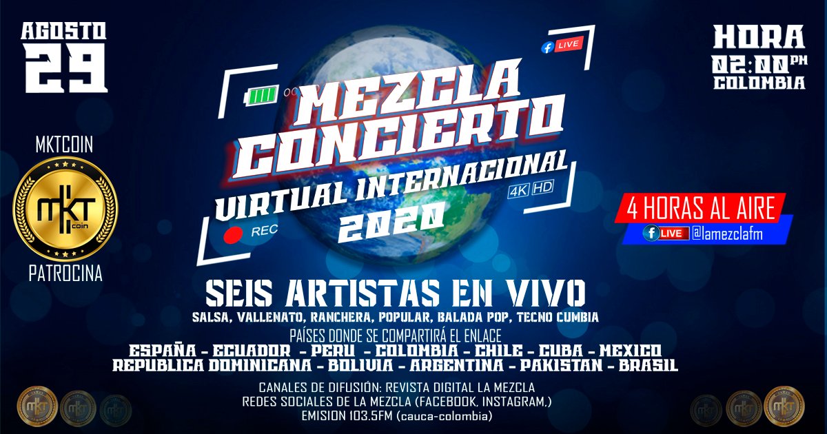 concierto internacional de la mezcla fm